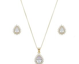 Conjunto de Gota Cristal